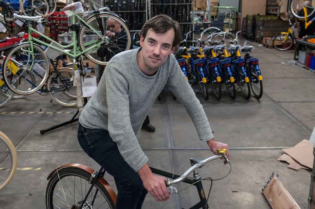 Tiemen ter Hoeven, oprichter Roetz-Bikes.